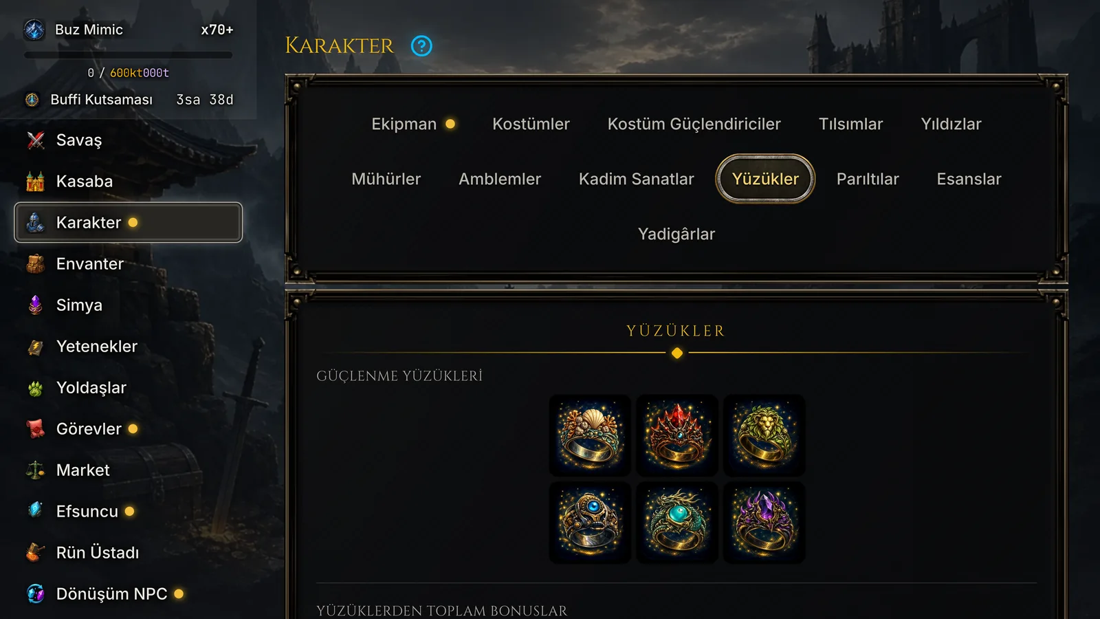 Yüzükler
