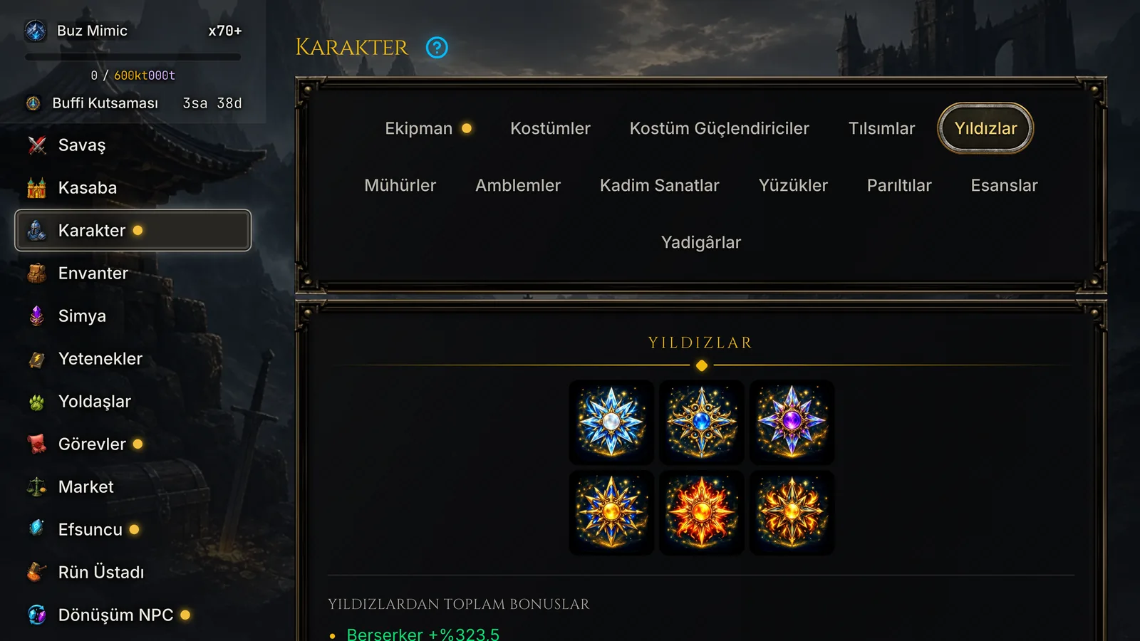 Yıldızlar